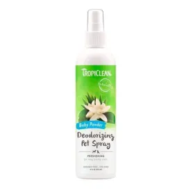 [15% OFF] Tropiclean Baby Powder Deodorizing Pet Spray 8oz