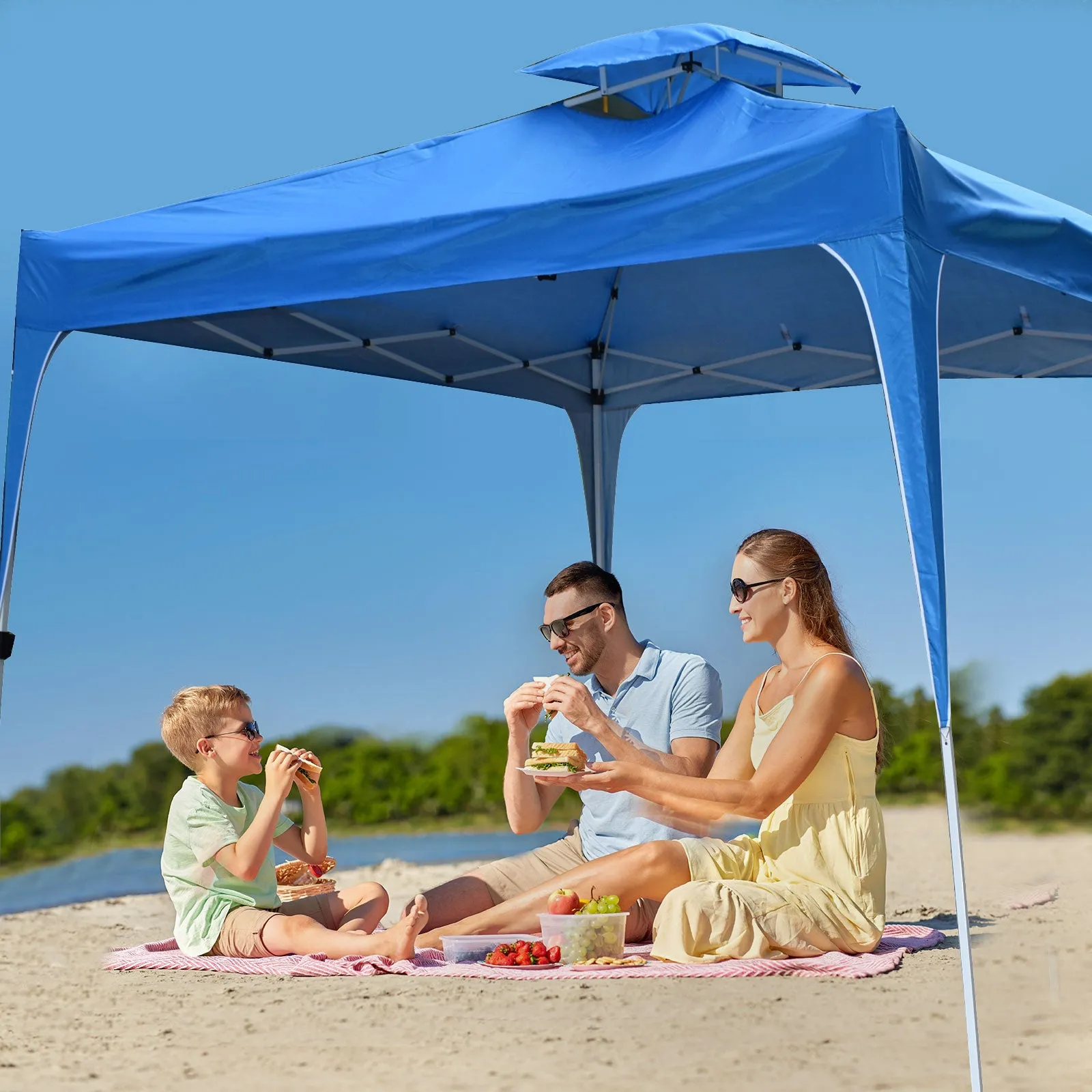 Arcadia Outdoor Folding Tent - Navy