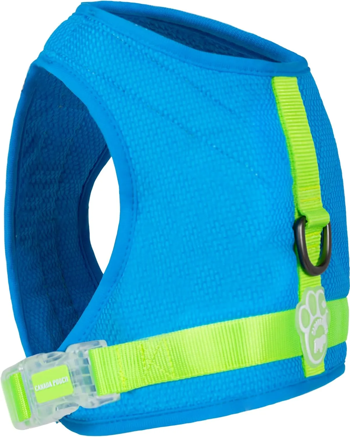Canada Pooch Dog Cooling Harness - Evaporative Cooling Harness Vest for Dogs with Breathable Mesh Material & Reflective Lining, Adjustable Dog Cooling Vest Great for Dogs