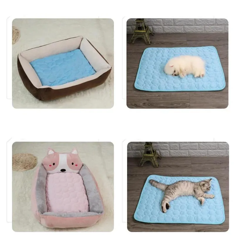 Cat Cooling Mat - Summer Cool Pad for Cats