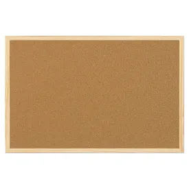 Cork Board Pins Corkboard Pinboard Notice Large Memo Photos Wooden Frame Wall