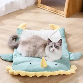 Cute Animal Summer Cat Mat