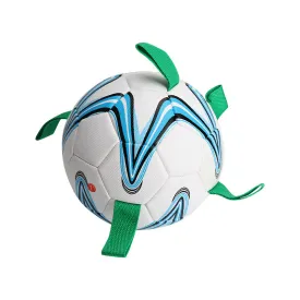 Dog Toys Football with Grab Tabs