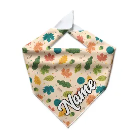 Fall Leaves Cooling Dog Bandana