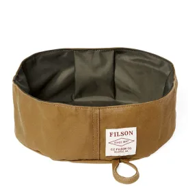 Filson Short Dog Bowl Dark Tan