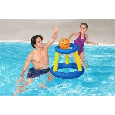 H2Ogo Splash n Hoop Inflatable Pool Game / Blue