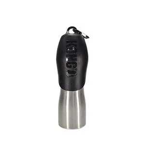 KONG H2O Stainless Steel Dog Water Bottle Black