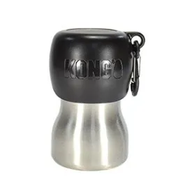 KONG H2O Stainless Steel Dog Water Bottle Black