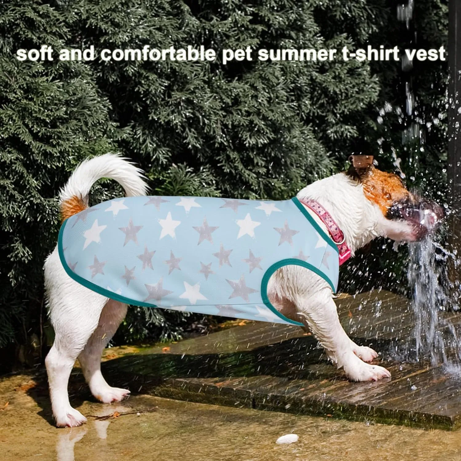 Lightweight Breathable Dog Cooling Shirts, Quick Dry Sunscreen T Shirt, Professional Pet Summer Vest for Small Medium Large Girl Boy Dog