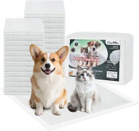 Made4Pets Pee Pads for Dogs 22"x22" 50 Ct  7-Layer Thick Puppy Pads with Bentonite Mineral Core, Quick-Dry & Odor Control, Leak-Proof Potty Pads for Small & Medium Dogs Puppies Doggie Cats Rabbits