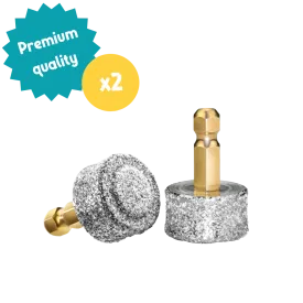 Nail Grinder Replacement Head Bundle - 2 Regular Sized