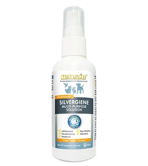 Natural Pet® Silvergiene Multi-Purpose Solution for Cats & Dogs