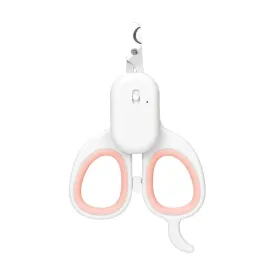 PAKEWAY Cat Nail Clipper With Led - Pink