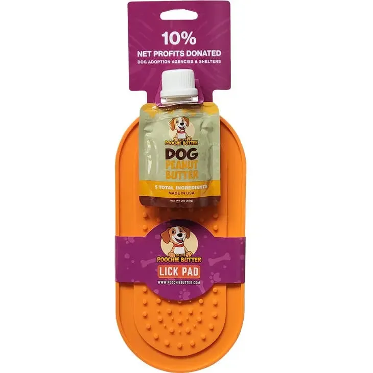 Poochie Butter - Lick Pad Bundle - Lick pad for Dogs
