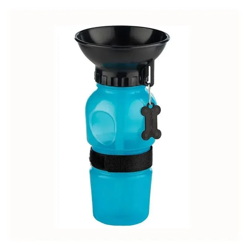 Portable Dog Water Bottle, 16.9Oz Capacity, Eco-Friendly, Squeeze Design, Convenient for Walks, Hikes, and Travel, Lightweight and Hygienic