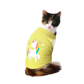 "Unicorn" Printed Tank Cat Tee