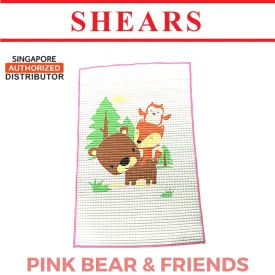 Shears Baby Changing Mat Air Bubbles Cot Sheet Bear With Friends