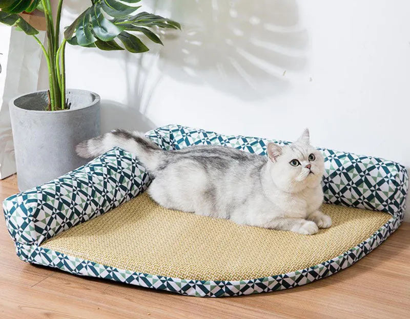 Summer breathable summer mat corner cat kennel dog kennel