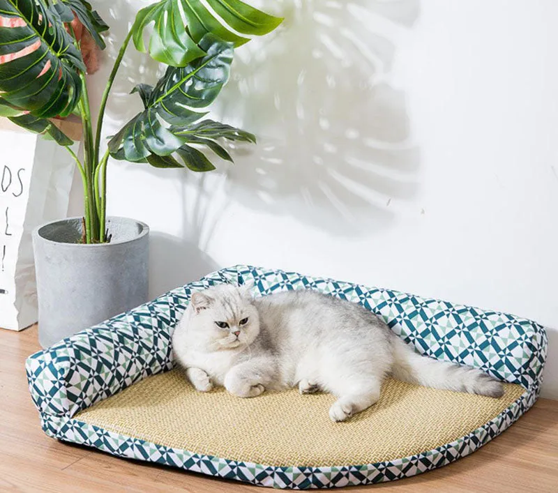 Summer breathable summer mat corner cat kennel dog kennel