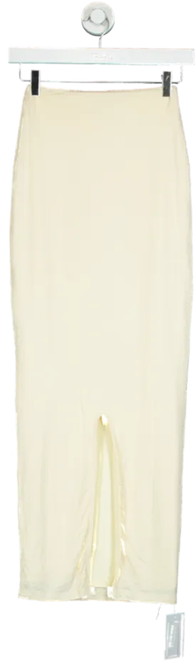 That’s So Fetch Cream Midi Skirt UK 4