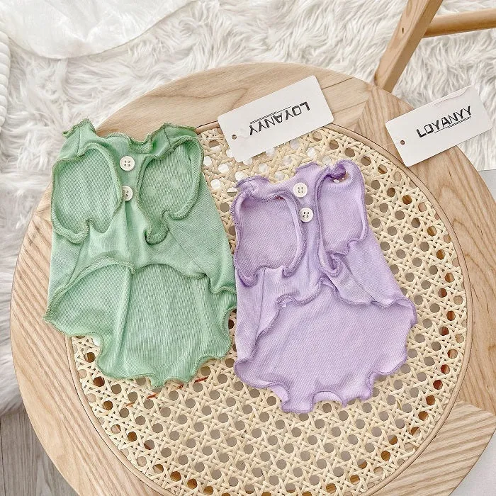 Thin Breathable Dog Cat Vest