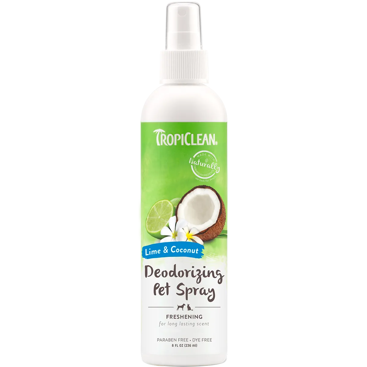 TropiClean® Lime & Coconut (Deodorizing) Pet Spray