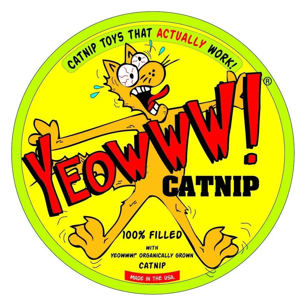 Yeowww! Catnip Pineapple Cat Toy One Size, 1 count