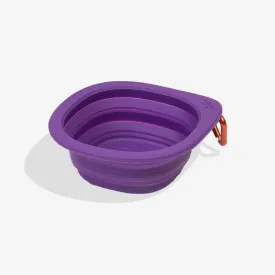 Zee.Dog Go Bowl Collapsible Silicone Travel Bowl Peak Purple^^^