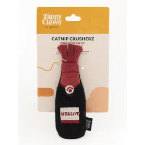 ZippyClaws Catnip Crusherz - Merlot Cat Toy